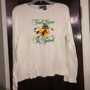 Fitted Halloween Long Sleeve